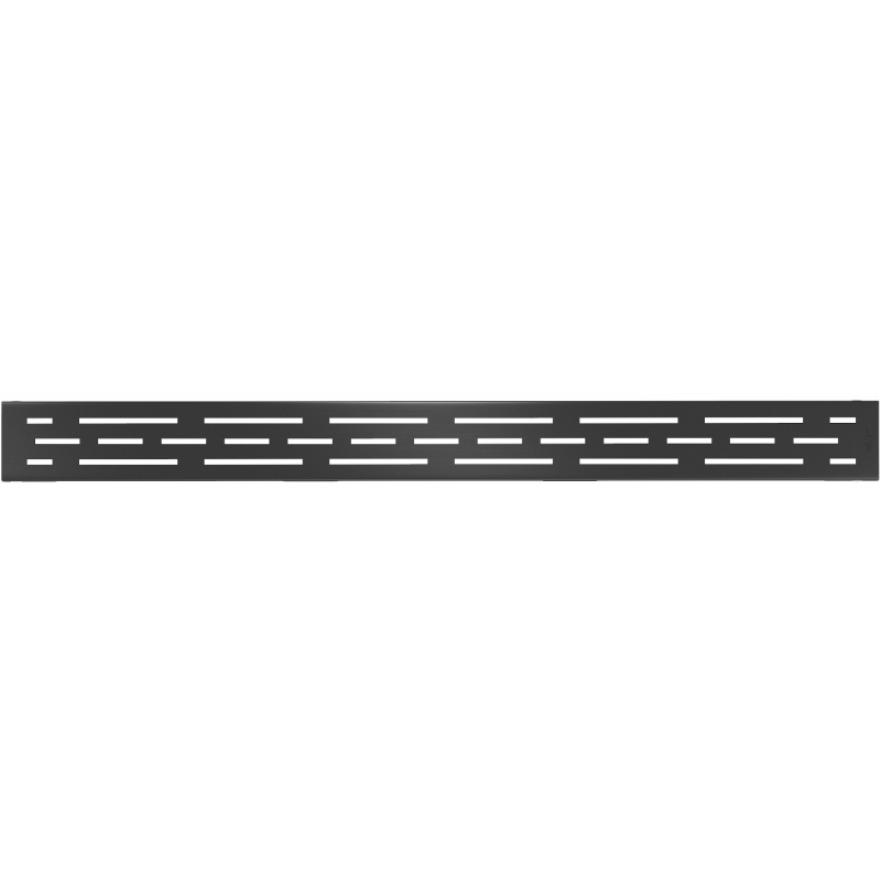 Mexen Flat M01 maskovacia lišta na líniový odtok 60 cm, čierna - 1720060