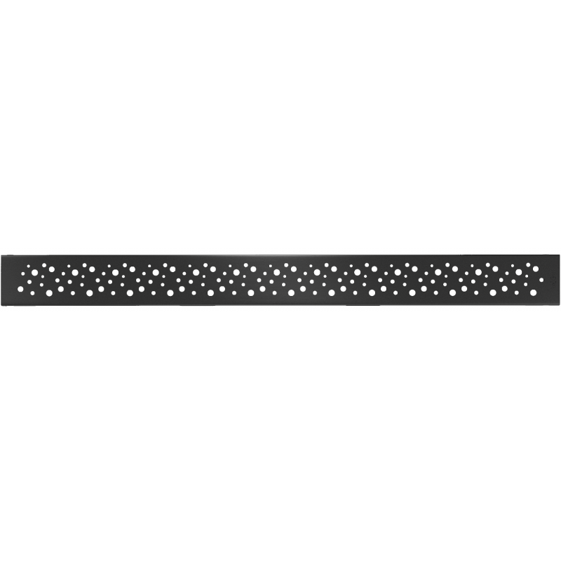 Mexen Flat M12 kryt na lineárny odtok 60 cm, čierny - 1721060