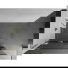 Mexen Kioto+ L sprchová zástena s poličkou Walk-in 85 x 200 cm, transparentná, zlatá - 800-085-123-50-00
