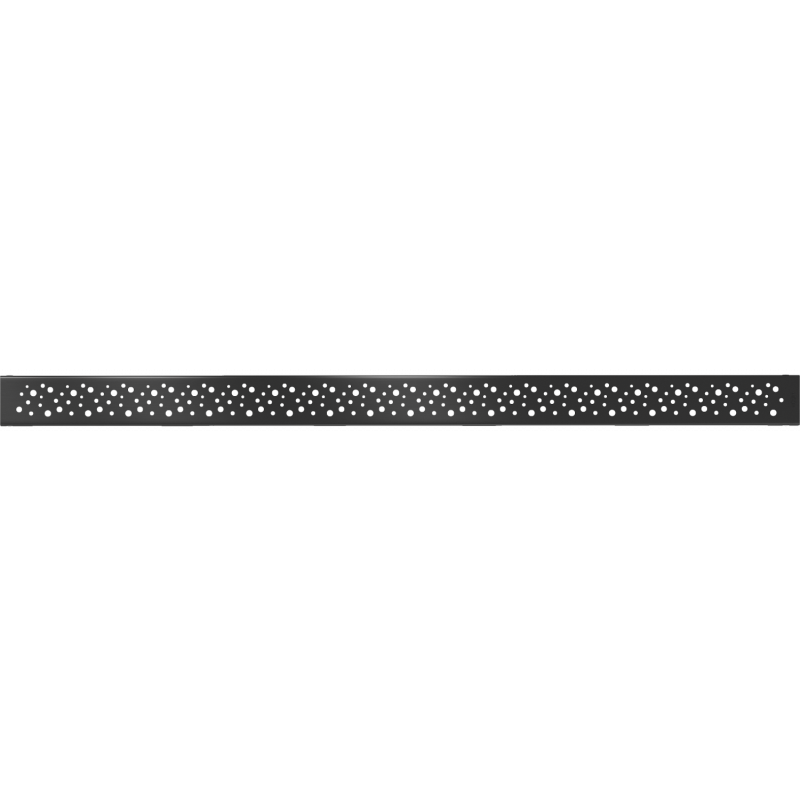 Mexen Flat M12 kryt na líniový odtok 80 cm, čierny - 1721080