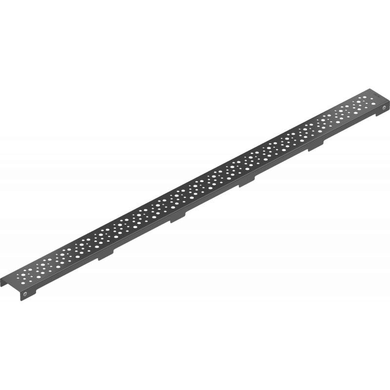 Mexen Flat M12 kryt na líniový odtok 80 cm, čierny - 1721080