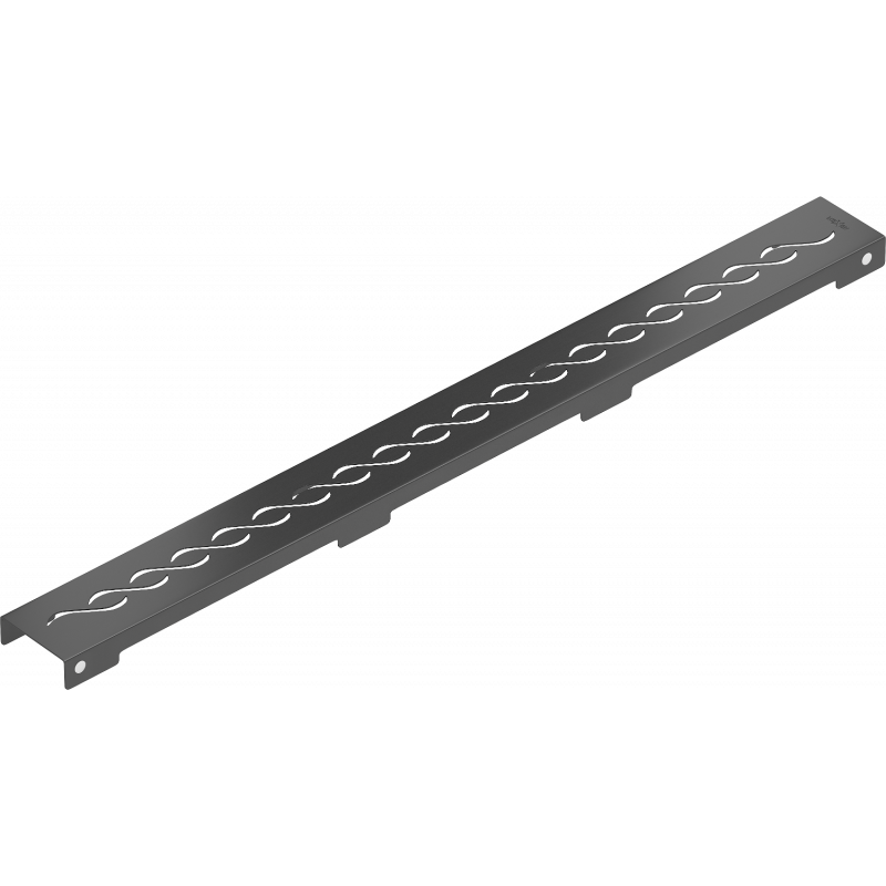 Mexen Flat M18 kryt na liniový odtok 60 cm, čierny - 1723060