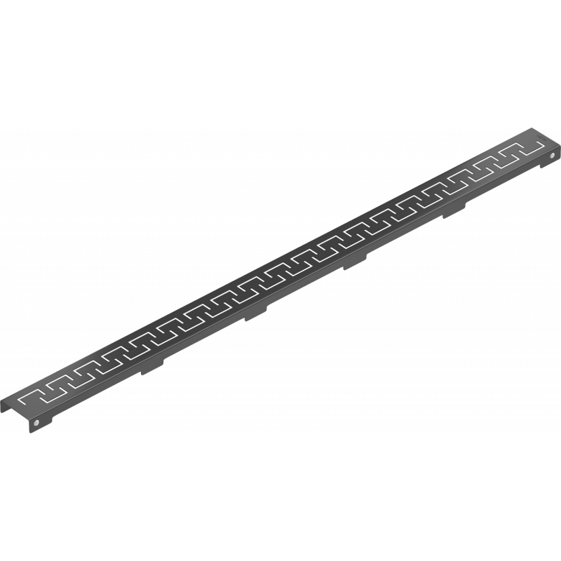 Mexen Flat M15 kryt na odtokový žľab 90 cm, čierny - 1724090