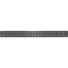 Mexen M08 mriežka odtokového žľabu 60 cm, čierna - 1725060