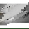Mexen Kioto+ L sprchová stena s poličkou Walk-in 100 x 200 cm, transparentná/matná, gun metal - 800-100-123-95-35