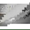 Mexen Kioto+ L sprchovací stěna s policí Walk-in 110 x 200 cm, transparentní/matné, kartáčovaný nikl - 800-110-123-97-35