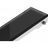 Mexen Flat MGB kryt na lineárny odtok 80 cm, čierne sklo - 1026080