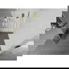 Mexen Kioto+ L priehradka sprchová so zásuvkou Walk-in 120 x 200 cm, transparentné/mrznúce, zlaté - 800-120-123-50-35
