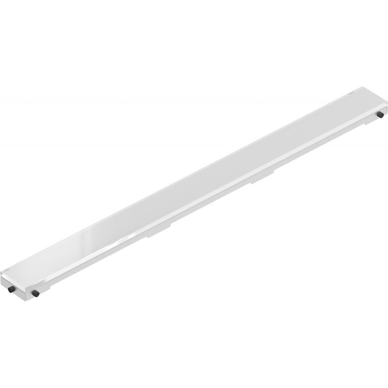 Mexen Flat MGW kryt do linkového odtoku 50 cm, biele sklo - 1027050
