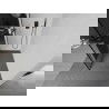 Mexen Kioto+ L sprchový panel so sklenenou poličkou Walk-in 120 x 200 cm, čierny dizajn, čierny - 800-120-123-70-70