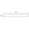 Mexen Flat M13 maskovnica 2v1 pre lineárny odtok 70 cm, zlatá - 1519070