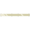 Mexen Flat M13 maskovnica 2v1 pre lineárny odtok 70 cm, zlatá - 1519070