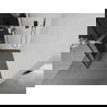 Mexen Kioto+ L sprchová stena s poličkou Walk-in 120 x 200 cm, čierny vzor, gun metal - 800-120-123-95-70