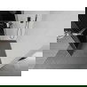 Mexen Kioto+ L sprchová stena s poličkou Walk-in 120 x 200 cm, grafit, gun metal - 800-120-123-95-40