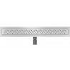Mexen Flat M12 odtokový žľab 70 cm, chrómová - 1021070-15