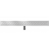 Mexen Flat M12 odtokový žľab 80 cm, chrómová - 1021080-15