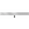 Mexen Flat M12 odtokový žľab 90 cm, chrómová - 1021090-15