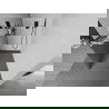Mexen Kioto+ L sprchová stena s poličkou Walk-in 120 x 200 cm, zrkadlo, gun metal - 800-120-123-95-50