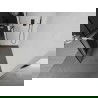 Mexen Kioto+ L sprchová stena s poličkou Walk-in 120 x 200 cm, čierny vzor, gun metal - 800-120-123-95-78