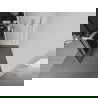 Mexen Kioto+ L sprchový panel so stenou Walk-in 100 x 200 cm, čierny vzor, matný nikl - 800-100-123-97-78