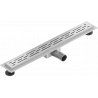 Mexen Flat M01 odtokový žľab 60 cm, chrómová - 1020060-15