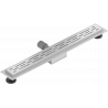 Mexen Flat M01 odtokový žľab 70 cm, chrómová - 1020070-15