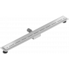 Mexen Flat M03 odtokový žľab 80 cm, chrómová - 1022080-15