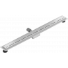 Mexen Flat M03 odtokový žľab 90 cm, chrómová - 1022090-15