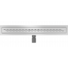 Mexen Flat M18 odtokový žľab 50 cm, chrómová - 1023050-15