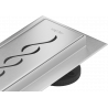 Mexen Flat M18 lineárny odtok 70 cm, inox - 1023070-15