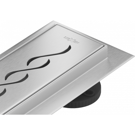Mexen Flat M18 lineárny odtok 80 cm, inox - 1023080-15