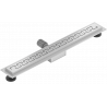 Mexen Flat M15 odtokový žľab 50 cm, chrómová - 1024050-15