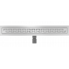 Mexen Flat M15 odtokový žľab 50 cm, chrómová - 1024050-15