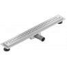 Mexen Flat M15 odtokový žľab 70 cm, chrómová - 1024070-15