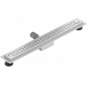 Mexen Flat M15 odtokový žľab 70 cm, chrómová - 1024070-15