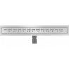 Mexen Flat M15 odtokový žľab 70 cm, chrómová - 1024070-15