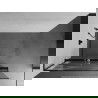 Mexen Kioto+ L sprchový panel s police Walk-in 120 x 200 cm, biely vzor, čierna - 800-120-123-70-97