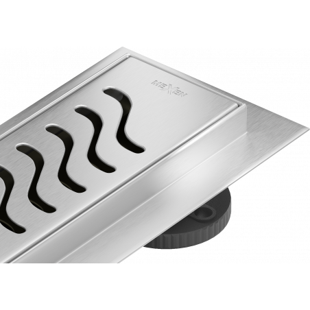 Mexen Flat M09 lineárny odtok 60 cm, inox - 1028060-15