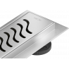 Mexen Flat M09 lineárny odvod 100 cm, inox - 1028100-15