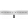 Mexen Flat M22 odtokový žľab 60 cm, chrómová - 1029060-15