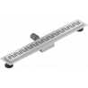 Mexen Flat M22 lineárny odtok 60 cm, inox - 1029060-15