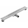 Mexen Flat M22 odtokový žľab 70 cm, chrómová - 1029070-15