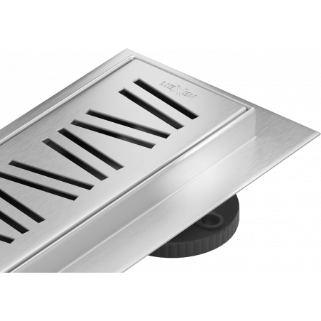 Mexen Flat M22 lineárny odtok 90 cm, inox - 1029090-15