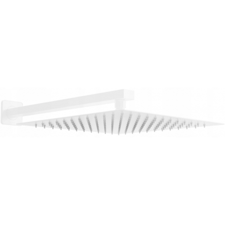 Mexen Slim sprchová hlavica 30 x 30 cm s ramienkom, biela - 79130112-20