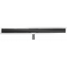 Mexen Flat MGB odtokový žľab 100 cm, čierne sklo - 1026100-15
