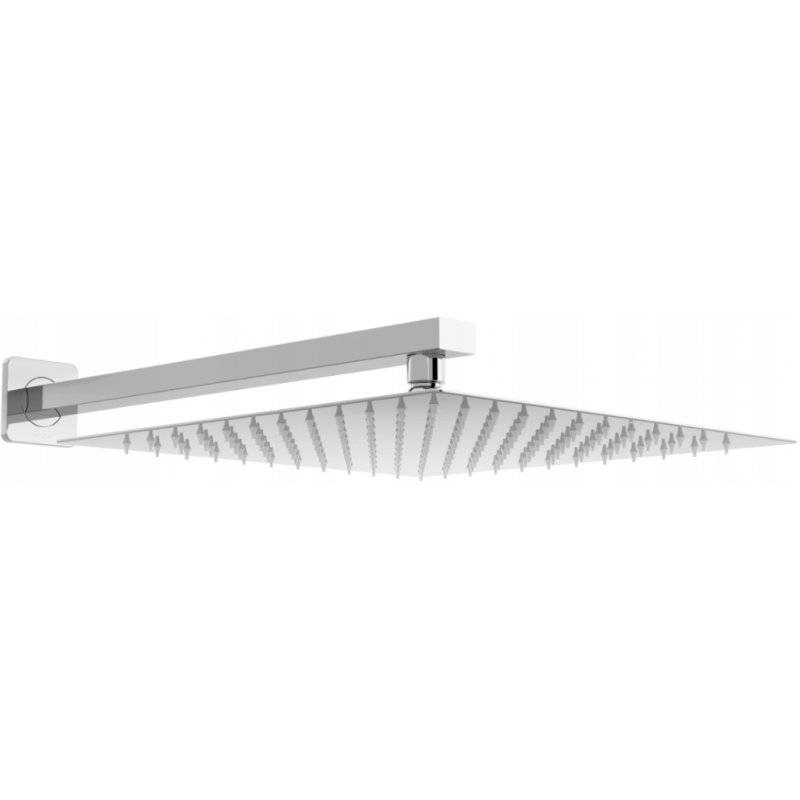 Mexen Slim dažďová hlavica 25 x 25 cm s ramenom sprchového setu, chróm - 79125112-00
