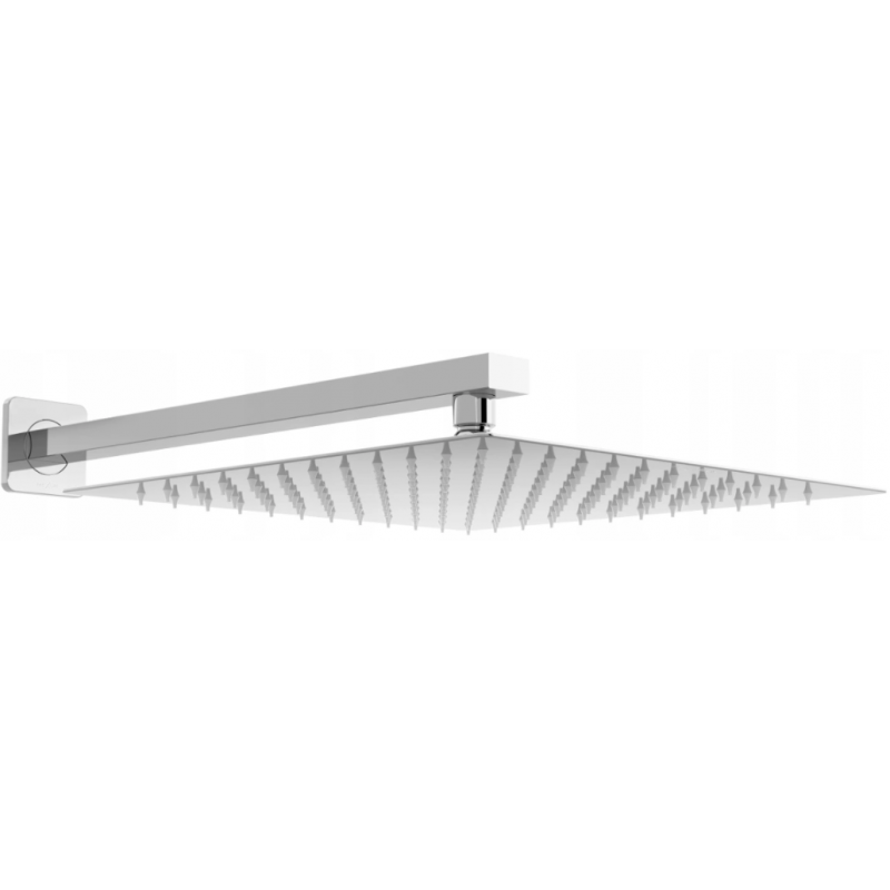 Mexen Slim dažďová sprcha 25 x 25 cm s ramenom sprchy, chróm - 79125112-00