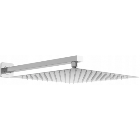 Mexen Slim dažďová hlavica 25 x 25 cm s ramenom sprchového setu, chróm - 79125112-00