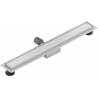 Mexen Flat MGW lineárny žľab 70 cm, biele sklo - 1027070-15