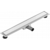 Mexen Flat MGW lineárny odpad 70 cm, biele sklo - 1027070-15